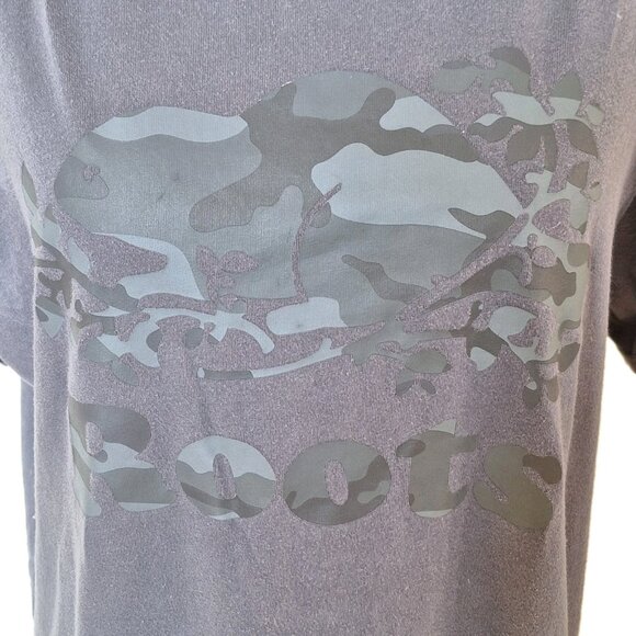 ROOTS BLUE/GREY CAMO SHIRT SIZE SMALL - Picture 5 of 5